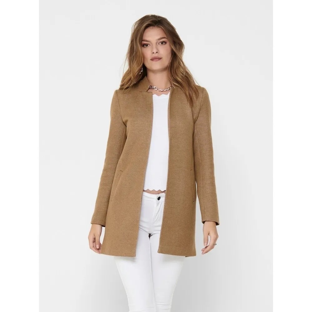 Women's Tan Long Coat